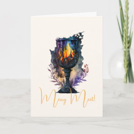 Tarjeta Crea tu propio cáliz de fuego