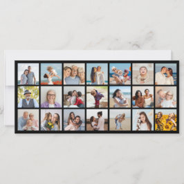 Tarjeta Crea tu propio color editable de 21 Collages de fo