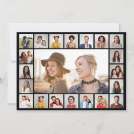 Tarjeta Crea tu propio color editable de 21 Collages de fo