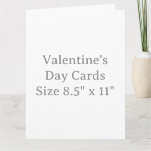 Tarjeta Crea tu propio día de San Valentín plegado persona