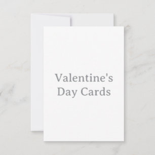 Tarjeta Crea tu propio día de San Valentín plegado persona