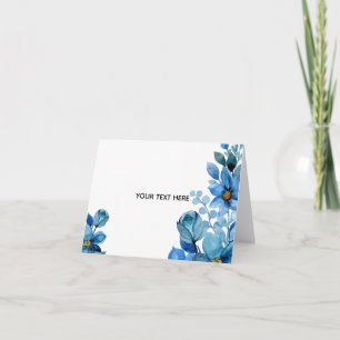 Tarjeta Crea tu propio diseño botánico