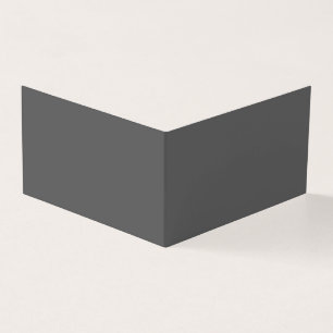 Tarjeta Crea tu propio diseño personalizado gris oscuro