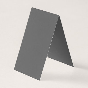 Tarjeta Crea tu propio diseño personalizado gris oscuro