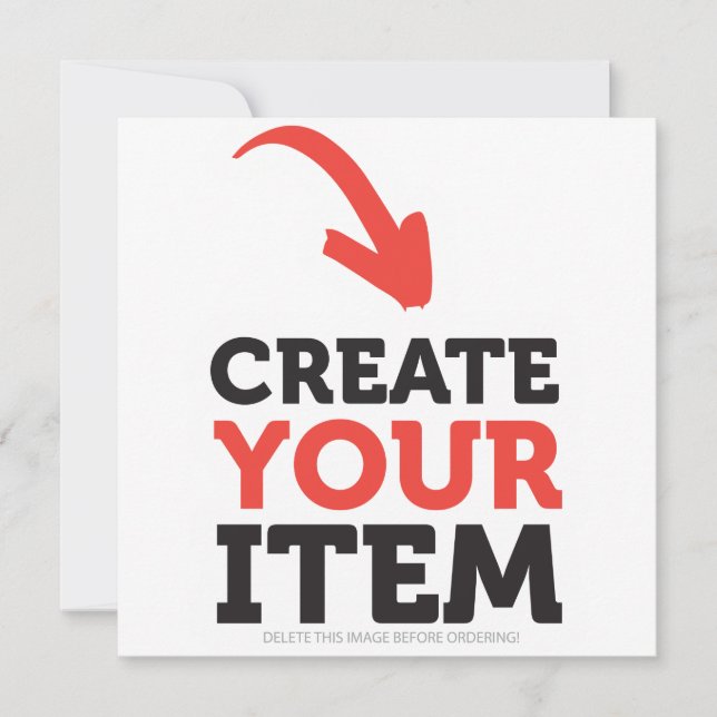 Tarjeta CREA-TU-PROPIO Diseño personalizado para subir Nav (Anverso)