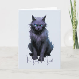 Tarjeta Crea tu propio gato negro mágico