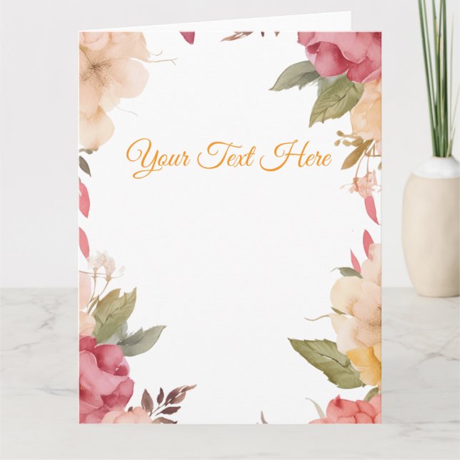 Tarjeta Crea tu propio personalizado (Anverso)