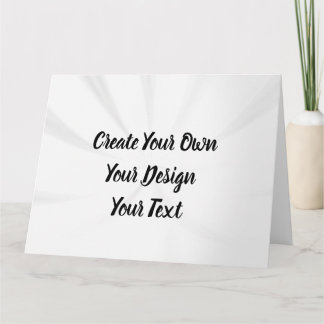 Tarjeta Crea tu propio personalizado