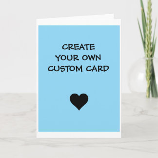 Tarjeta Crea tu propio personalizado 