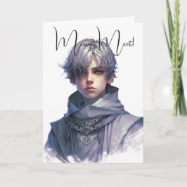 Tarjeta Crea tu propio príncipe morado