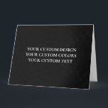 Tarjeta Crea tus propios productos personalizados<br><div class="desc">Personaliza este producto agregando tus propias imágenes y texto,  y eligiendo tus fuentes y colores favoritos. Visita Aviary Art en Zazzle para ver nuestra colección completa de productos de alta calidad fáciles de personalizar.</div>