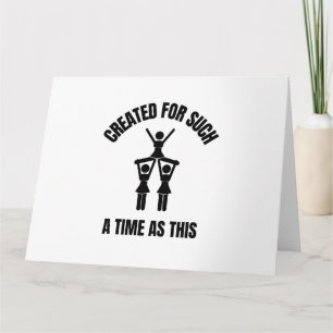 Tarjeta Creado para un tiempo como este animador