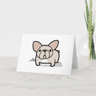 Tarjeta Cream Frenchie