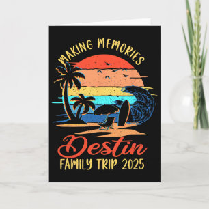 Tarjeta Creando Recuerdos Viaje Familiar Destin Verano 202