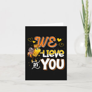 Tarjeta Créanlo En Su Diez De Prueba De Abejas Gracioso