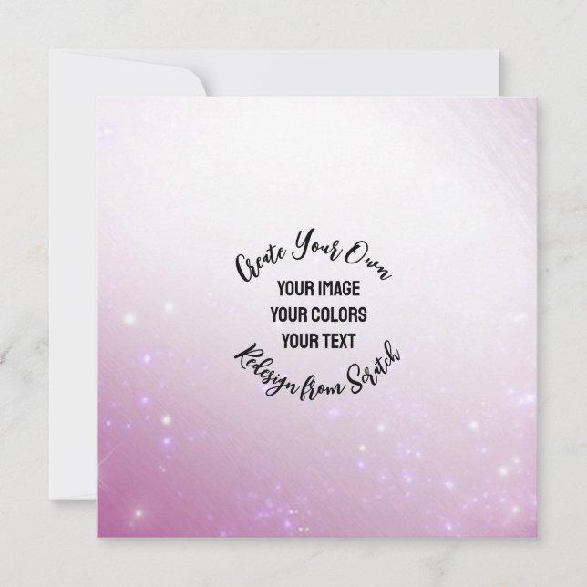 Tarjeta Crear el propio (Anverso)