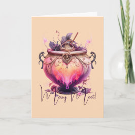 Tarjeta Crear su propio caldero de poción de fuego