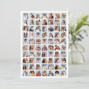 Tarjeta Crear su propio Collage de fotos 70