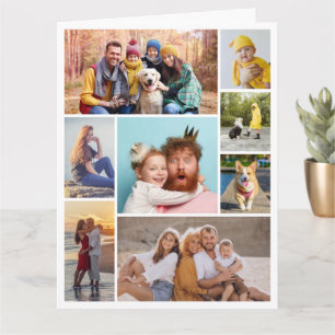 Tarjeta Crear su propio Collage de fotos 8