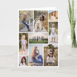 Tarjeta Crear su propio Collage de fotos 9