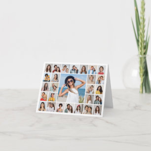 Tarjeta Crear su propio Collage de fotos de 27