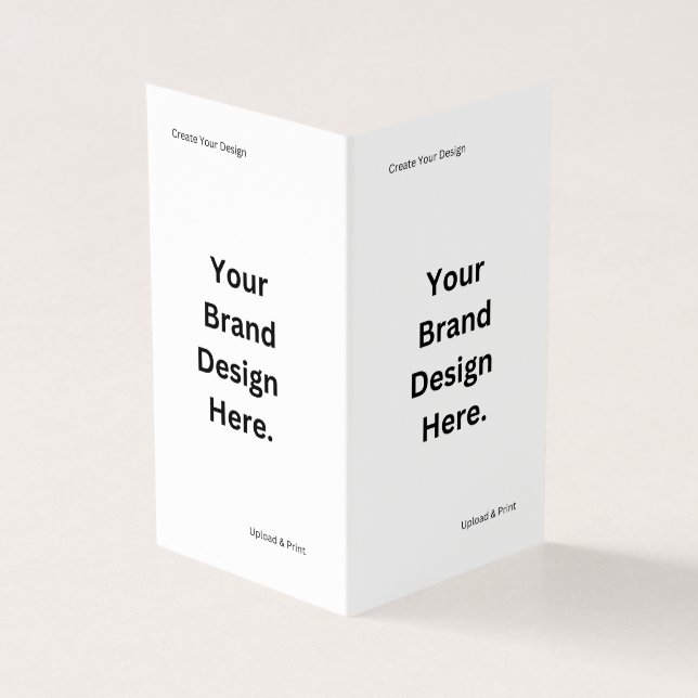 Tarjeta Crear su propio diseño e imprimir (Exterior)