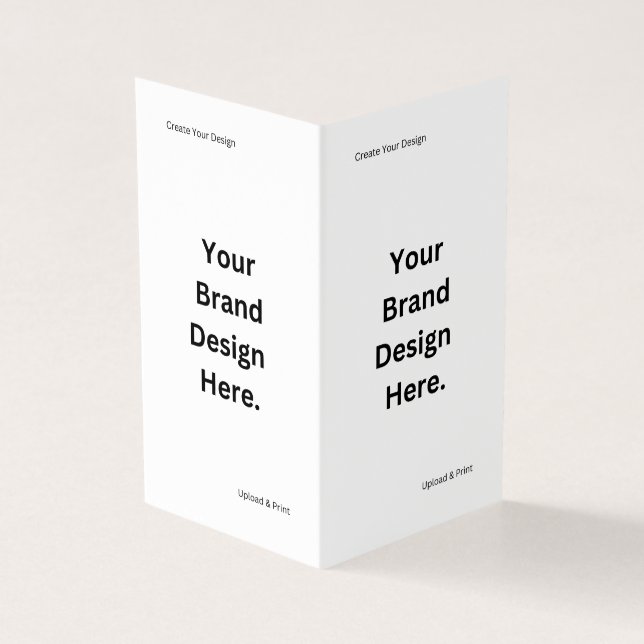 Tarjeta Crear su propio diseño e imprimir (Exterior)