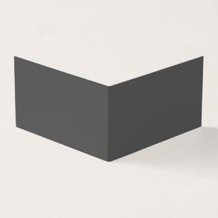 Tarjeta Crear su propio diseño personalizado gris oscuro