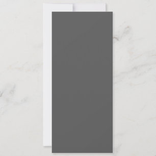 Tarjeta Crear su propio diseño personalizado gris oscuro