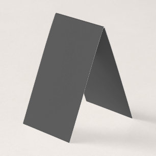 Tarjeta Crear su propio diseño personalizado gris oscuro
