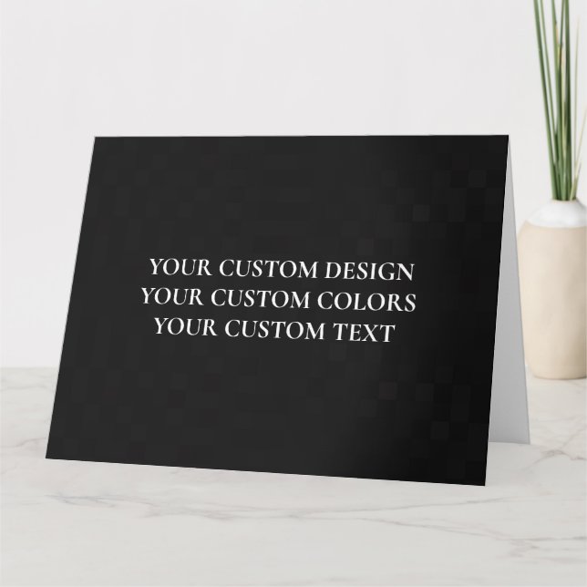 Tarjeta Crear su propio personal (Anverso)