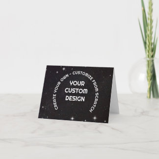 Tarjeta Crear su propio personalizado