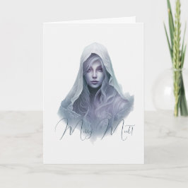 Tarjeta Crear tu propia bruja púrpura