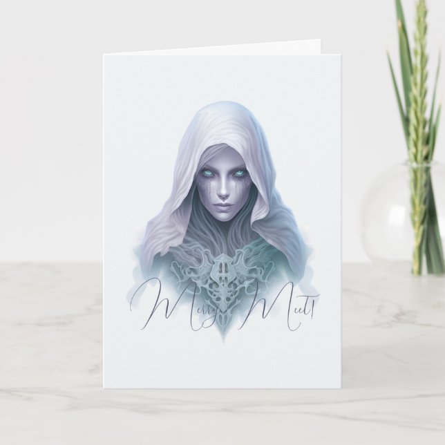 Tarjeta Crear tu propia bruja violeta de cervecero (Anverso)