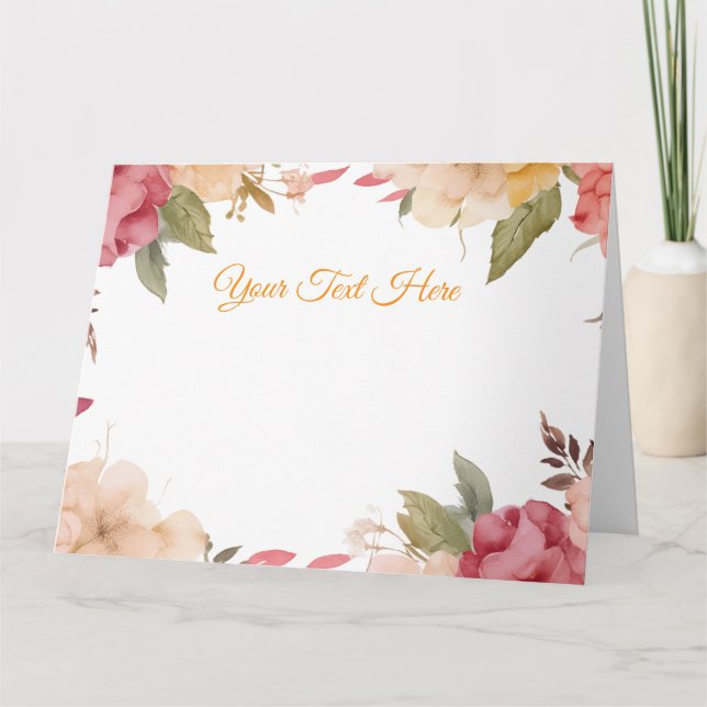 Tarjeta Crear tu propia personalización (Anverso)