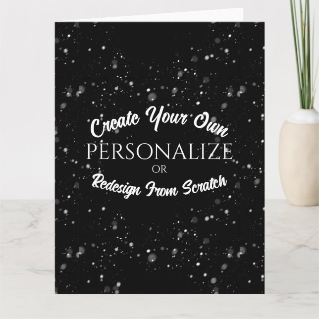 Tarjeta Crear un Personalizado personalizado (Anverso)