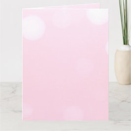 Tarjeta Crear un  rosa claro Personalizado