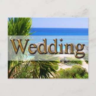Tarjeta Creativa de Save The Date