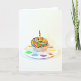 Tarjeta Creatividad Cupakes Photography Birthday Card