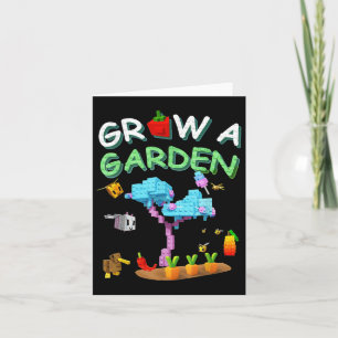 Tarjeta Crecer Un Jardín - Flor De Candy