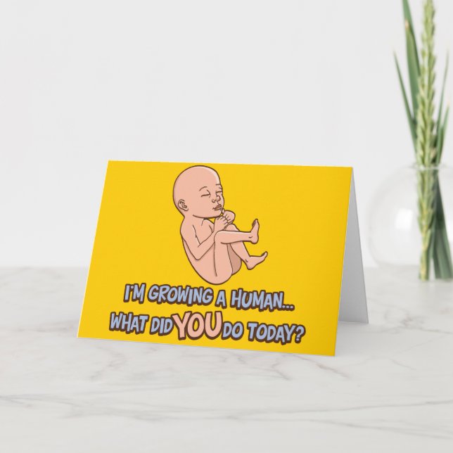 Tarjeta Crecer Una Maternidad Humana (Anverso)