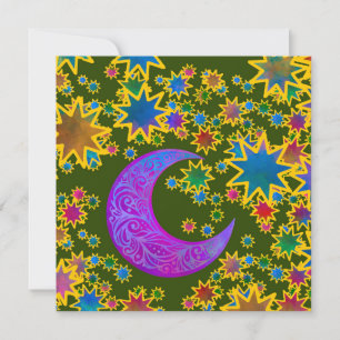 Tarjeta Crecimiento de la Luna Mística