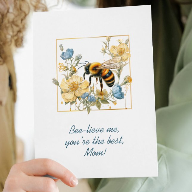 Tarjeta Cree-me Aguaflor Abejorro Día de la Madre (Subido por el creador)