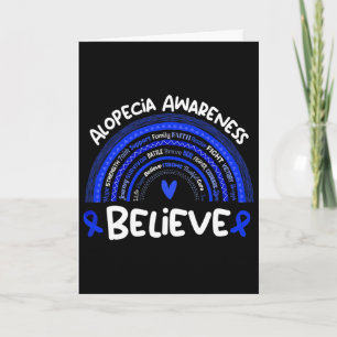 Tarjeta Cree Mes de Conciencia sobre la Alopecia Alopecia