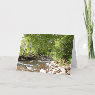 Tarjeta Creek de roble II en la fotografía natural de Sedo