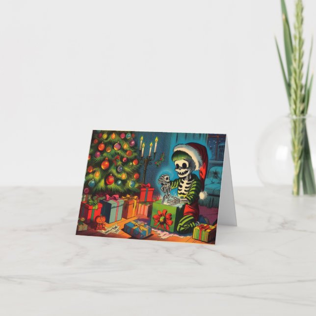 Tarjeta Creepmas Morning Card (Anverso)