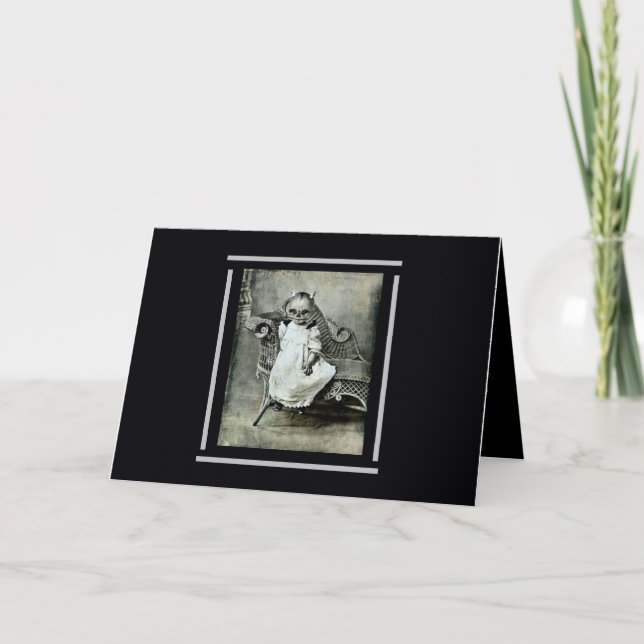 Tarjeta cReePY HallOWeeN (Anverso)