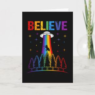 Tarjeta Creer en el Día del Arcoiris