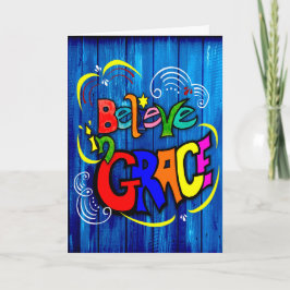 Tarjeta Creer en Grace
