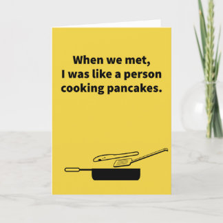 Tarjeta Crepes flotantes - Aniversario